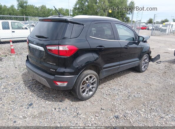 MAJ6S3KL7MC402525 2021 FORD ECOSPORT Black Tył prawy