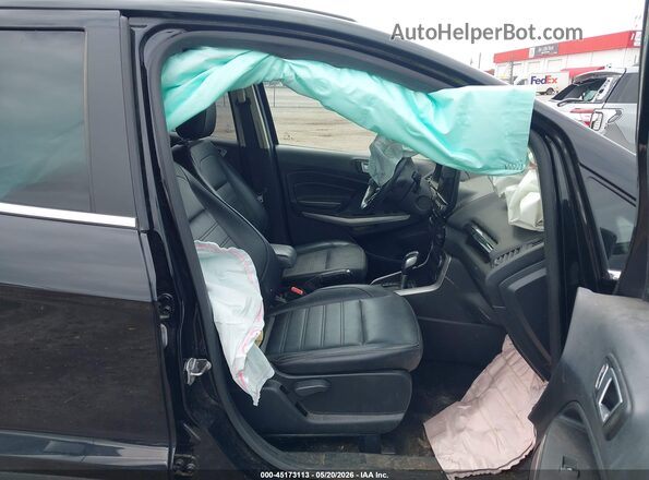 MAJ6S3KL7MC422273 2021 FORD ECOSPORT Черный Вид салона спереди