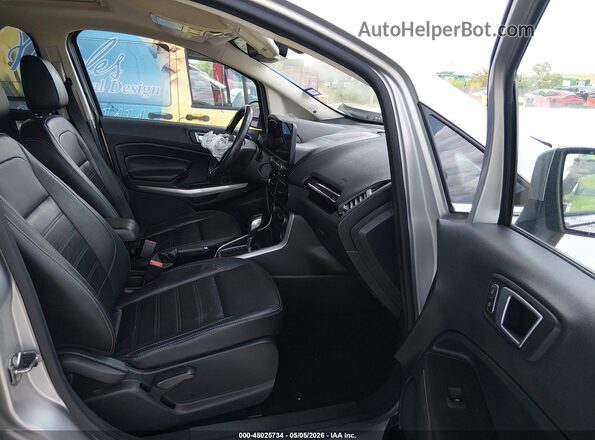 MAJ6S3KL9LC351608 2020 FORD ECOSPORT Silver Вид салону спереду