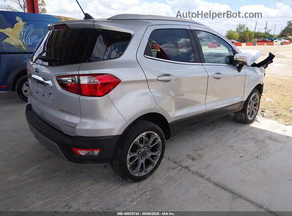 MAJ6S3KL9LC351608 2020 FORD ECOSPORT Silver Задня права чверть