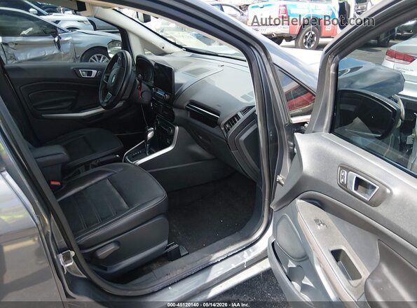 MAJ6S3KL9LC352824 2020 FORD ECOSPORT Серый Вид салона спереди