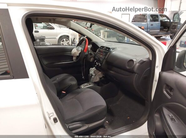 ML32A3HJ0HH005526 2017 MITSUBISHI MIRAGE White Սալոնի դիմացի տեսք