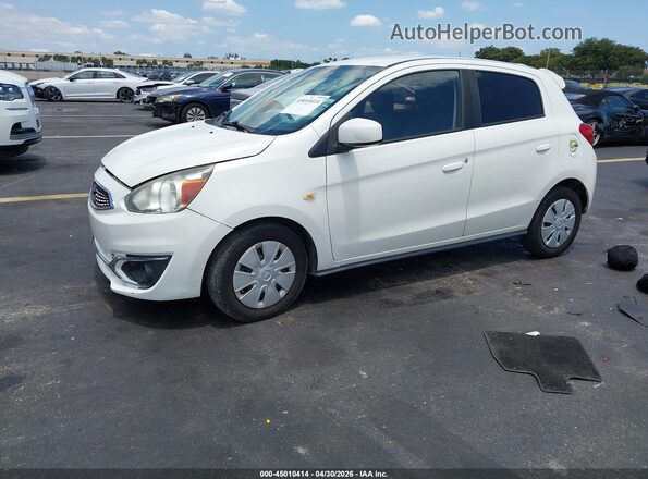 ML32A3HJ0KH013780 2019 MITSUBISHI MIRAGE Белый 