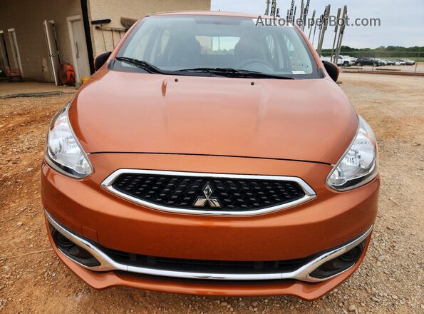 ML32A3HJ1HH013439 2017 MITSUBISHI MIRAGE Оранжевый Вид спереди
