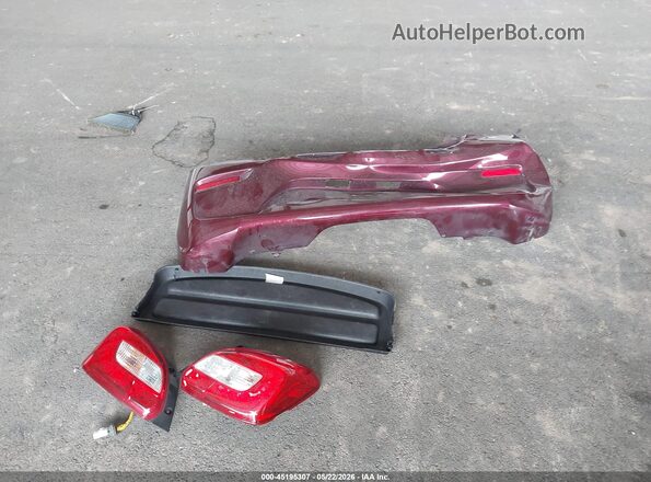 ML32A3HJ1KH010161 2019 MITSUBISHI MIRAGE Бордовый 