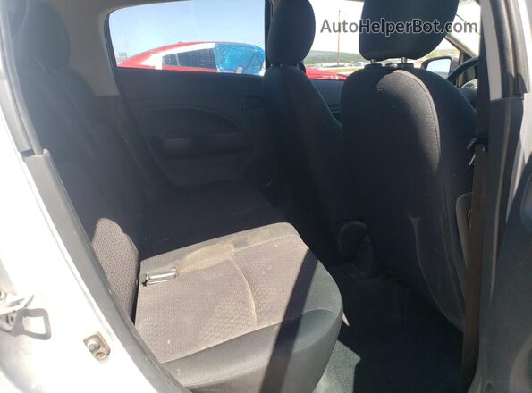ML32A3HJ2HH008699 2017 MITSUBISHI MIRAGE Silver უკანა სავარძლების ხედი