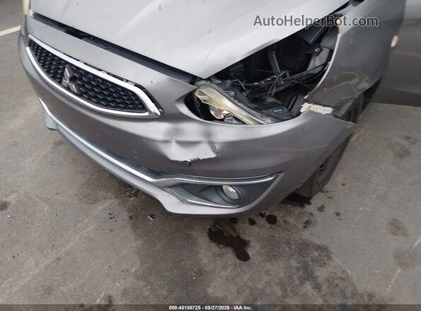 ML32A3HJ2HH010260 2017 MITSUBISHI MIRAGE Silver Front view