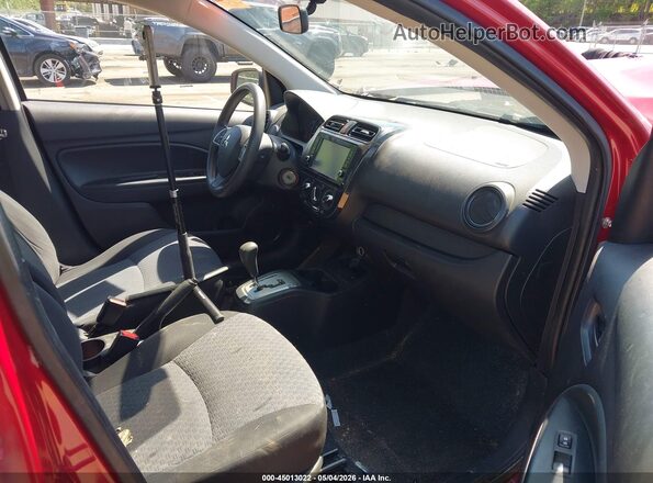 ML32A3HJ2KH003560 2019 MITSUBISHI MIRAGE Red Սալոնի դիմացի տեսք
