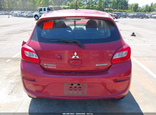 ML32A3HJ2KH003560 2019 MITSUBISHI MIRAGE Red 