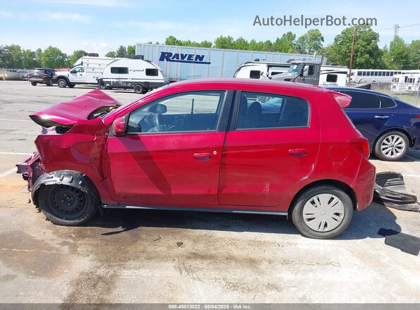 ML32A3HJ2KH003560 2019 MITSUBISHI MIRAGE Red Սալոնի 360 աստիճան տեսք