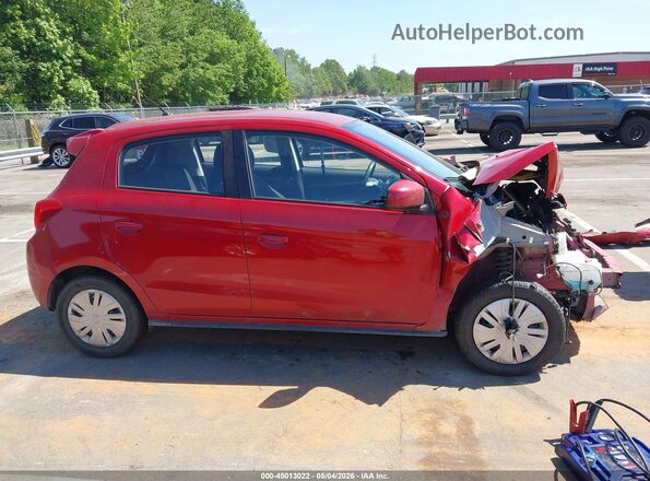 ML32A3HJ2KH003560 2019 MITSUBISHI MIRAGE Red Սալոնի հետևի տեսք