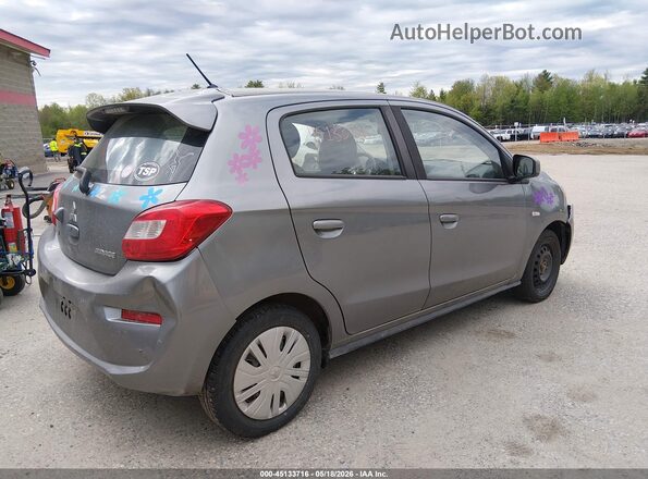 ML32A3HJ2KH015000 2019 MITSUBISHI MIRAGE Gray 