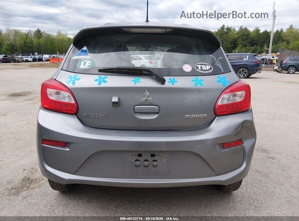ML32A3HJ2KH015000 2019 MITSUBISHI MIRAGE Gray 