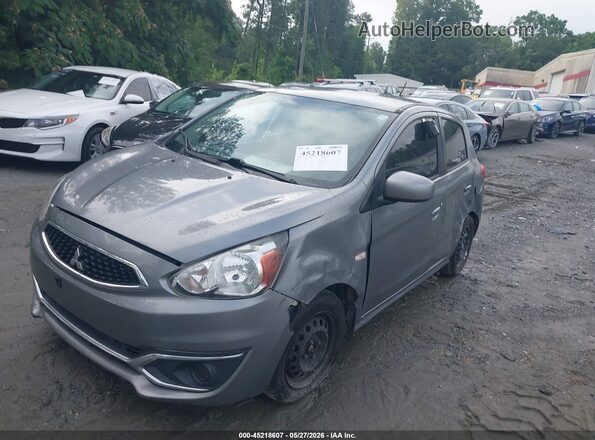 ML32A3HJ3LH010664 2020 MITSUBISHI MIRAGE Gray წინა მარცხენა ხედი სამი მეოთხედიდან