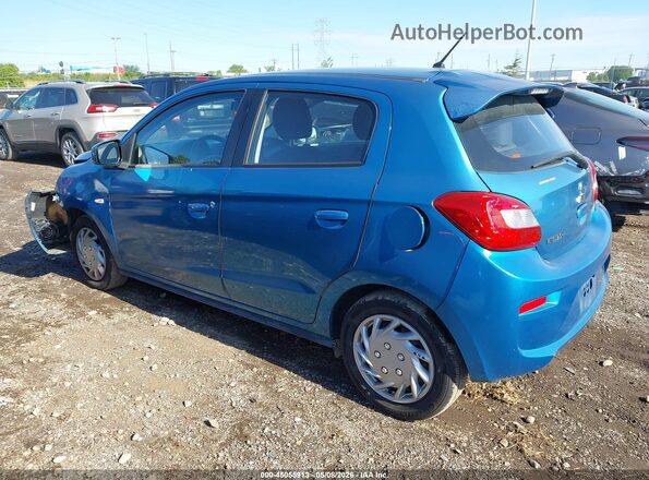 ML32A3HJ4HH001348 2017 MITSUBISHI MIRAGE Blue 