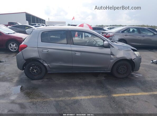 ML32A3HJ4HH017789 2017 MITSUBISHI MIRAGE Gray უკანა სალონის ხედი