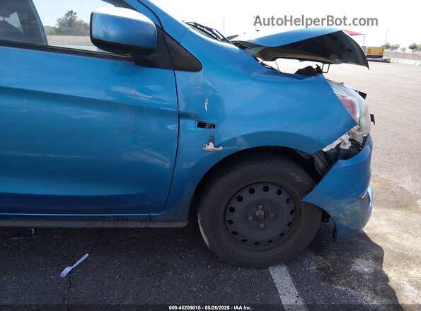 ML32A3HJ4KH003107 2019 MITSUBISHI MIRAGE Blue Vista frontal
