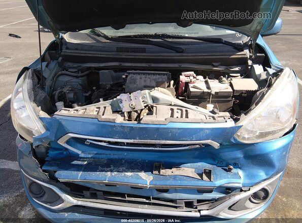 ML32A3HJ4KH003107 2019 MITSUBISHI MIRAGE Blue Vista trasera