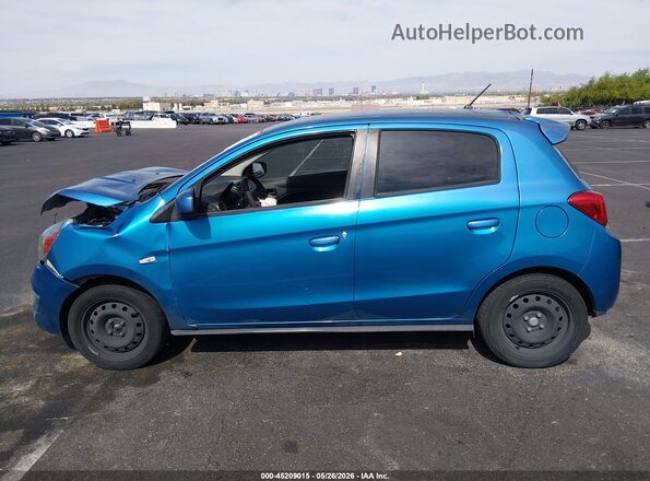 ML32A3HJ4KH003107 2019 MITSUBISHI MIRAGE Blue 