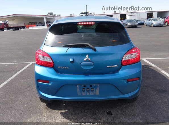 ML32A3HJ4KH003107 2019 MITSUBISHI MIRAGE Blue 