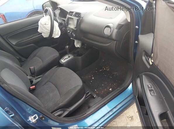 ML32A3HJ4KH014821 2019 MITSUBISHI MIRAGE Blue Вид салону спереду