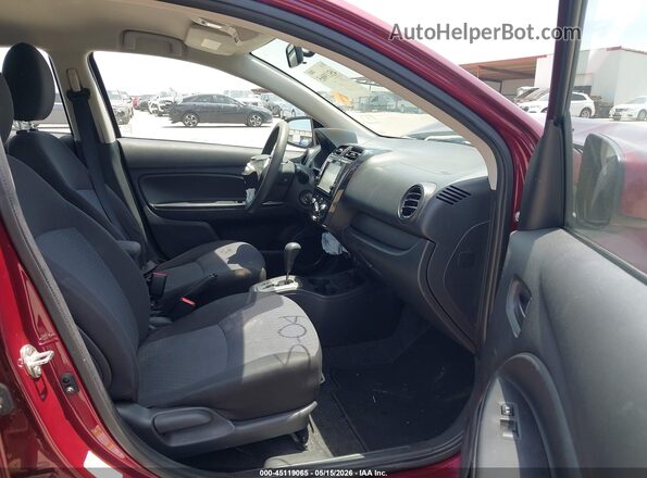 ML32A3HJ5JH010890 2018 MITSUBISHI MIRAGE Maroon Vista interior delantera