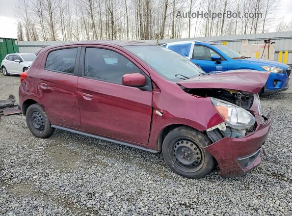 ML32A3HJ5KH009403 2019 MITSUBISHI MIRAGE Фиолетовый Передняя правая четверть