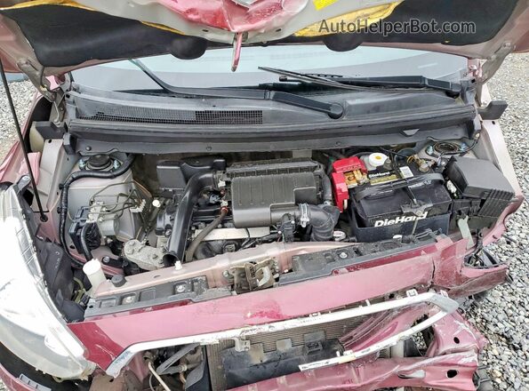 ML32A3HJ5KH009403 2019 MITSUBISHI MIRAGE Фиолетовый Вид задней части салона