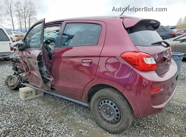 ML32A3HJ5KH009403 2019 MITSUBISHI MIRAGE Фиолетовый Задняя левая четверть