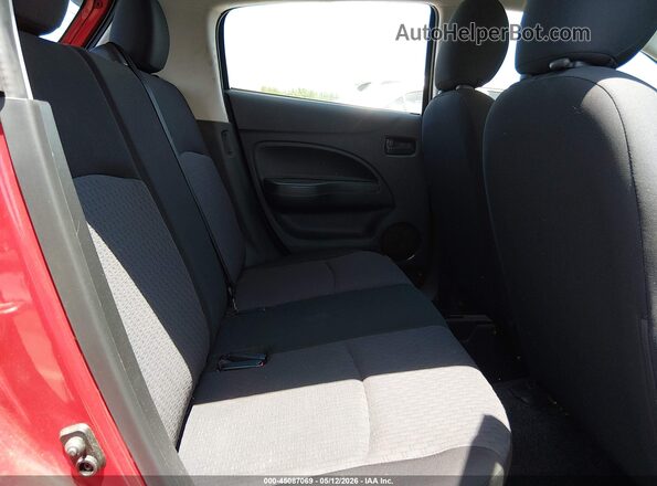 ML32A3HJ6JH013393 2018 MITSUBISHI MIRAGE Red VIN sticker view