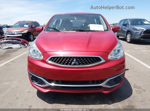 ML32A3HJ6JH013393 2018 MITSUBISHI MIRAGE Red Instrument cluster view