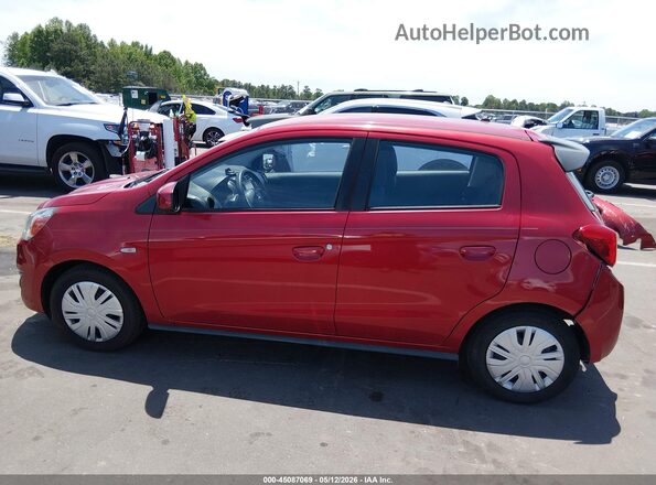 ML32A3HJ6JH013393 2018 MITSUBISHI MIRAGE Red 360 interior view