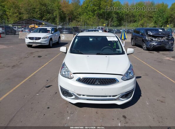 ML32A3HJ6LH006401 2020 MITSUBISHI MIRAGE White Instrument cluster view