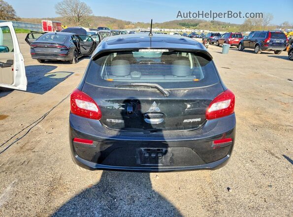 ML32A3HJ7JH009451 2018 MITSUBISHI MIRAGE Black Вид ззаду