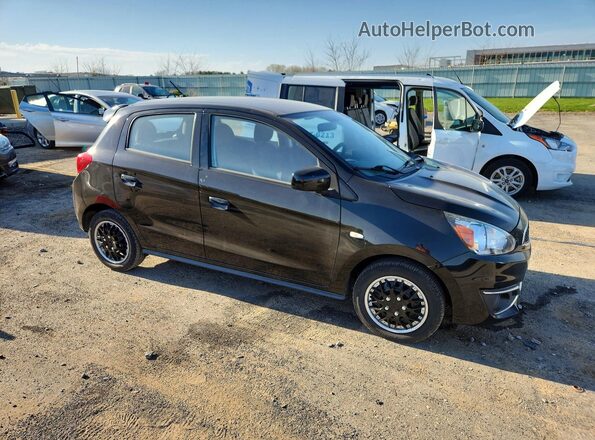 ML32A3HJ7JH009451 2018 MITSUBISHI MIRAGE Black Передня права чверть