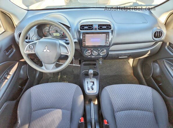 ML32A3HJ7JH009451 2018 MITSUBISHI MIRAGE Black Вид панелі приладів