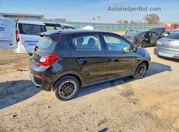 ML32A3HJ7JH009451 2018 MITSUBISHI MIRAGE Black Задня права чверть