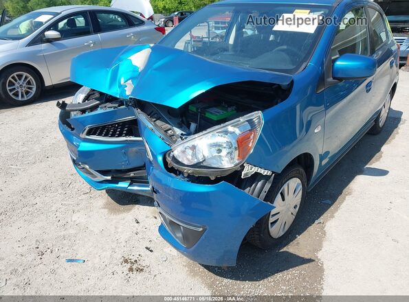 ML32A3HJ7KH008401 2019 MITSUBISHI MIRAGE Blue Widok z przodu