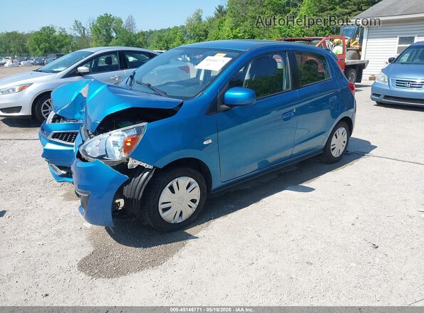 ML32A3HJ7KH008401 2019 MITSUBISHI MIRAGE Blue Przód lewy