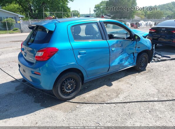 ML32A3HJ7KH008401 2019 MITSUBISHI MIRAGE Blue Tył prawy