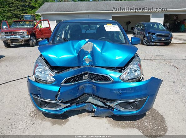 ML32A3HJ7KH008401 2019 MITSUBISHI MIRAGE Blue Widok zestawu wskaźników