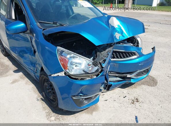 ML32A3HJ7KH008401 2019 MITSUBISHI MIRAGE Blue 