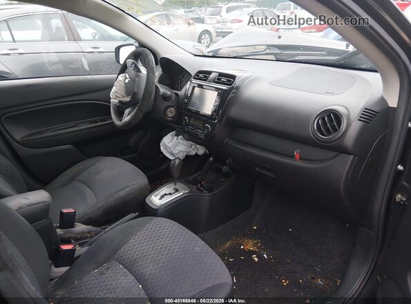 ML32A3HJ7LH002339 2020 MITSUBISHI MIRAGE Black წინა სალონის ხედი