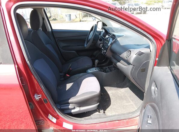 ML32A3HJ8HH022171 2017 MITSUBISHI MIRAGE Red Սալոնի դիմացի տեսք