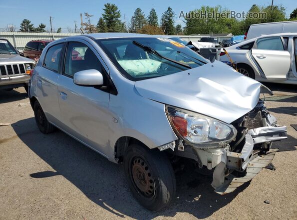 ML32A3HJXHH003458 2017 MITSUBISHI MIRAGE Silver Delantero derecho