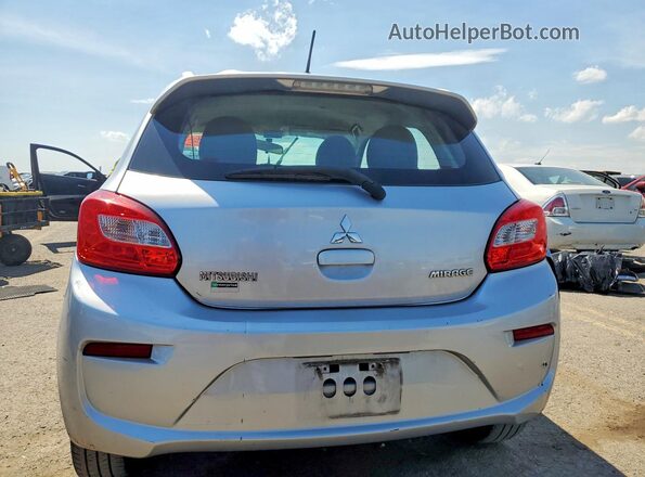 ML32A3HJXHH003458 2017 MITSUBISHI MIRAGE Silver Vista trasera
