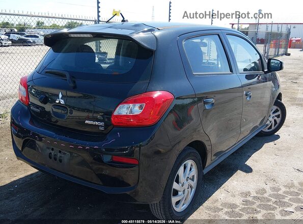 ML32A4HJ2KH015181 2019 MITSUBISHI MIRAGE Black Tył prawy