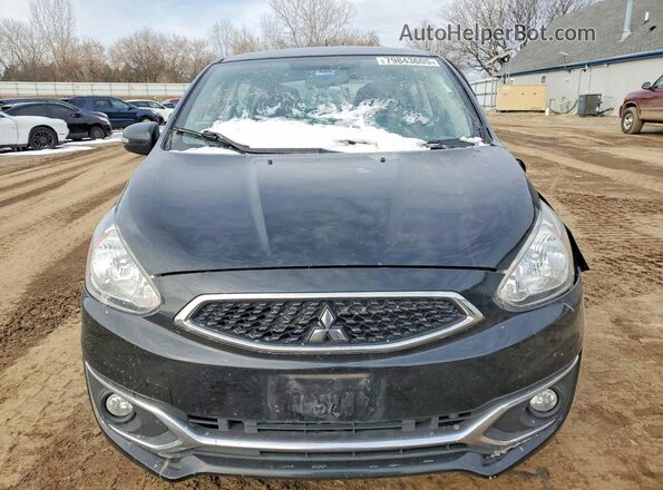 ML32A4HJ8KH001687 2019 MITSUBISHI MIRAGE Black Front view
