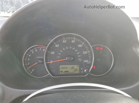 ML32A4HJ8KH001687 2019 MITSUBISHI MIRAGE Black Instrument cluster view