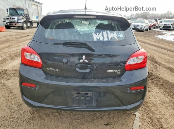 ML32A4HJ8KH001687 2019 MITSUBISHI MIRAGE Black Rear view